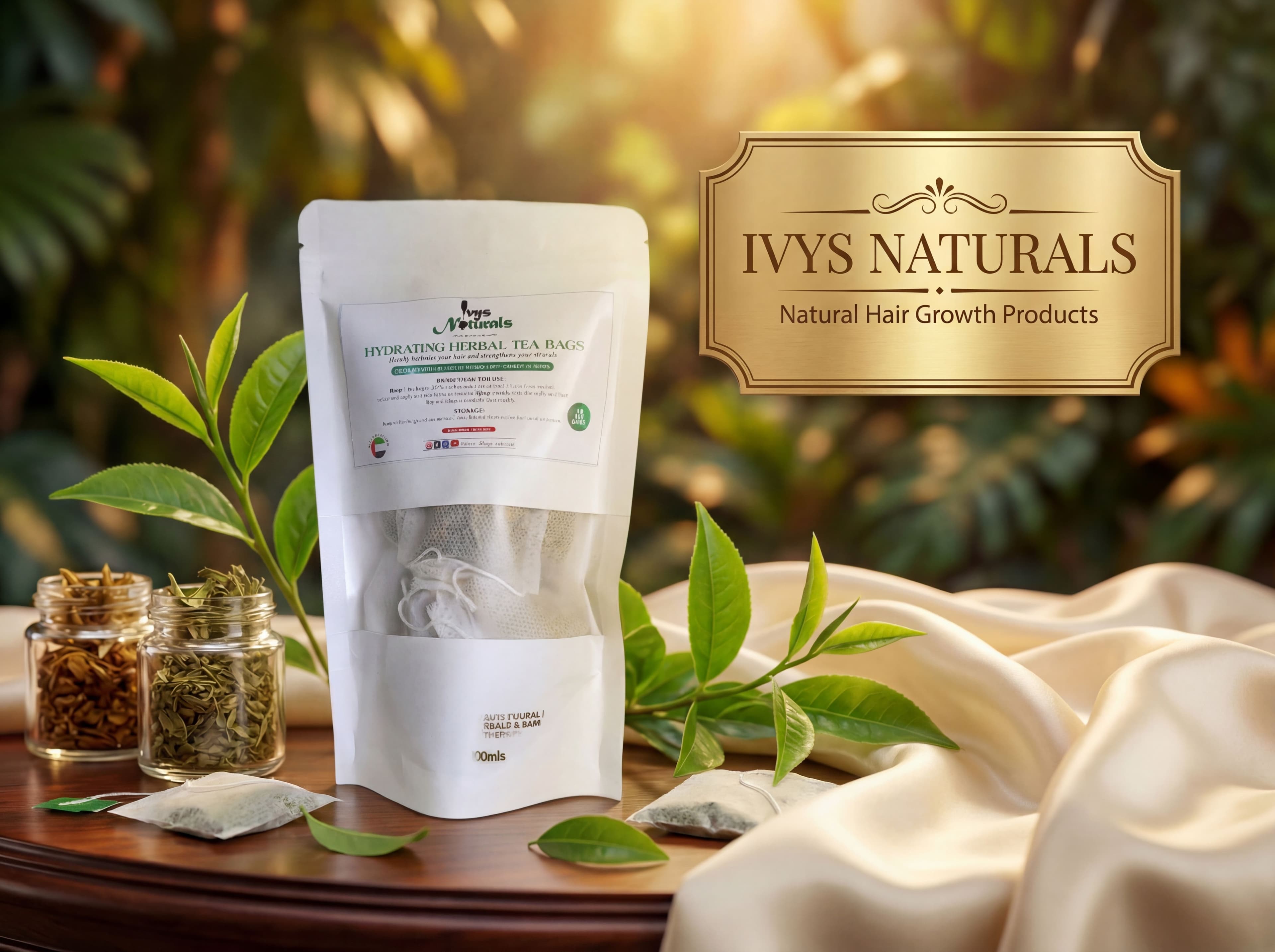 Ivys Naturals Hydrating Herbal Tea Bags